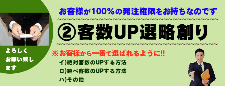 客数UP選略創り