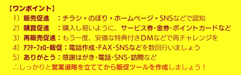 ワンポイント: