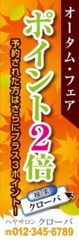 美容のぼり№Ｔ１３