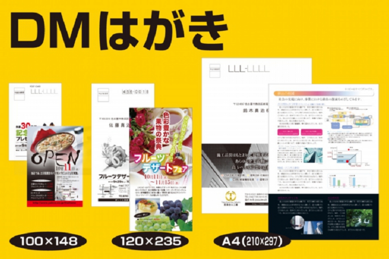 いろは株式会社は、ＤＭハガキを早く！安く！高品質に仕上げています。大好評を受けています。